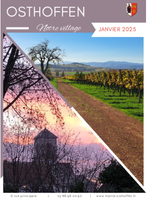 Osthoffen Notre village - janvier 2025